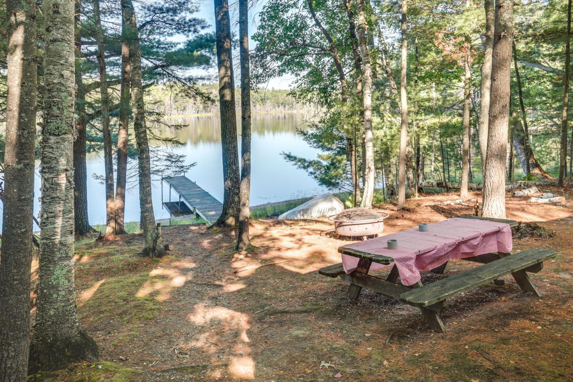 Serene Woodruff Cottage Lakefront Access! Bagian luar foto